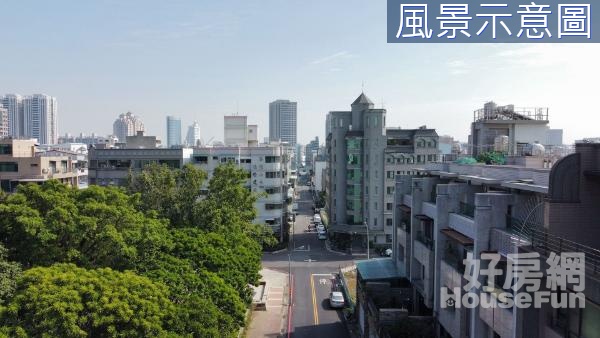 台南安平近市政中心稀有面公園三角窗企業總部