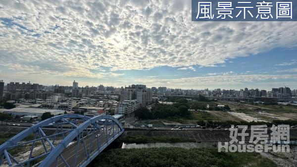 水岸之星無限視野新光國小旁大四房次頂樓雙車位