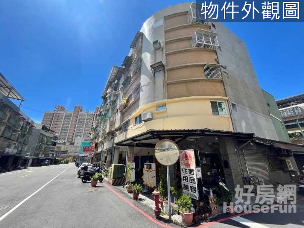 惠民商圈稀有臨路面寬角窗有市店面/低總價好入手