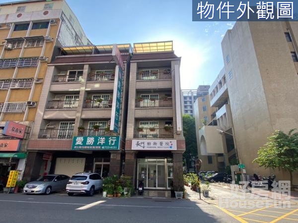 【武廟商圈】邊間大地坪透天金店住