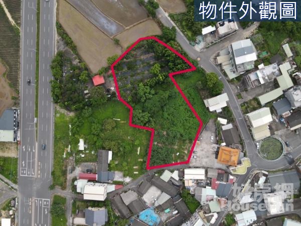 764.56坪中正大學旁稀有鄉村建地