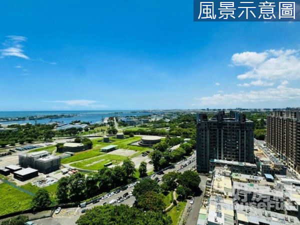 【太普美術海】無敵高樓海景|2+1房輕豪宅平車