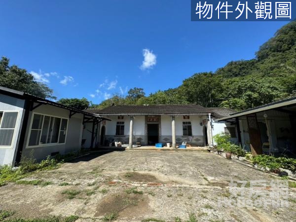 三合院丙建+美農地層層山巒.夕陽西下.漂亮景觀.