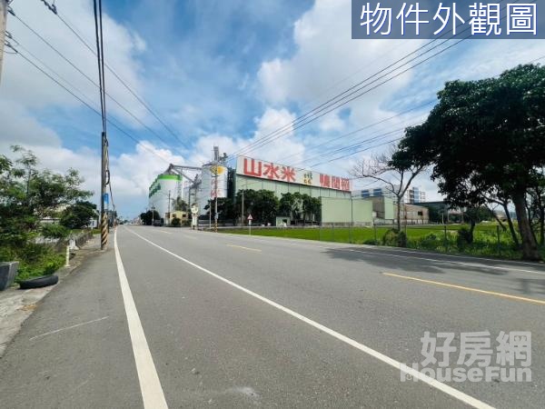 KT.獨家苑裡交流道旁大面寬雙面臨路方正節稅農地