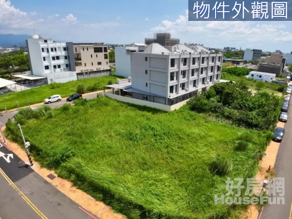 雲林縣斗六市社口重劃區三面臨路角窗方正住1建地