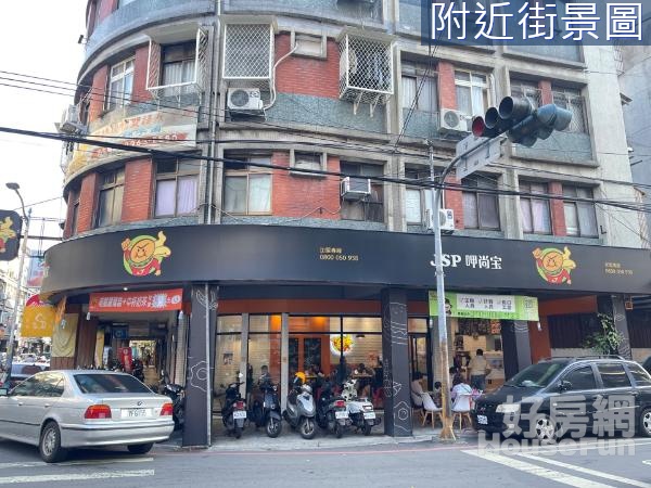 正馬路人潮金店面