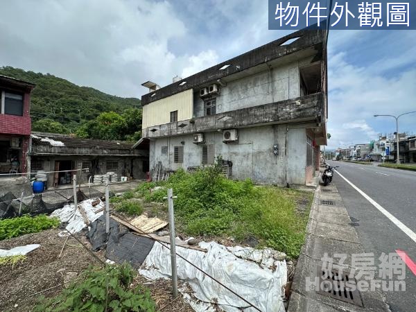 外澳沙灘九號咖啡大路邊建地