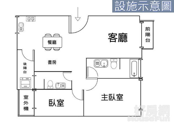 【瓏胤子珺】獨家源峰清境完美格局2+1房車可以買