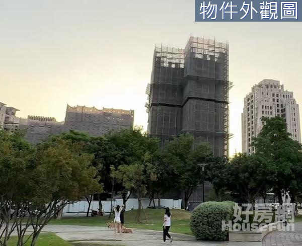 水湳經貿旁TWIN PARK面公園首排窗景視野戶