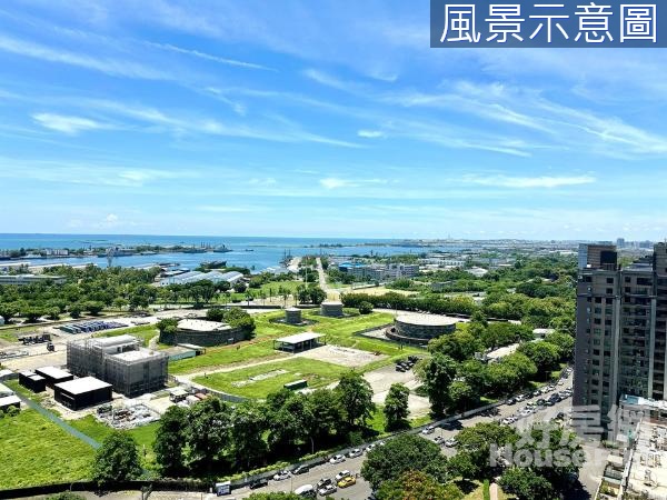 太普美術海.全新未住.高樓層海景第一排.景觀平車