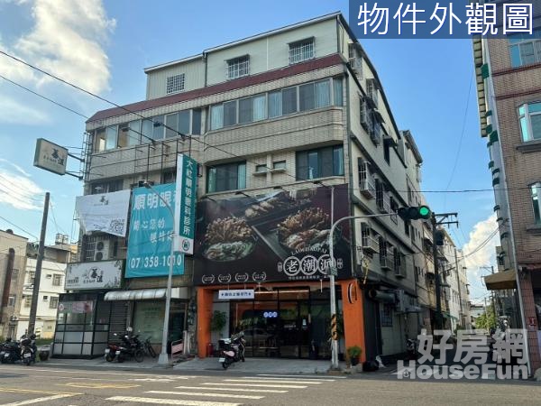 大社果菜市場斜對面--邊間透天黃金雙店面