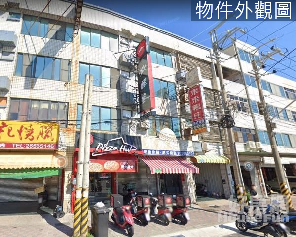 @梧棲熱鬧文化路商圈臨路30米大地坪穩定收租透店