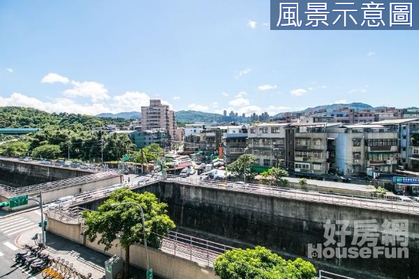 雙捷運幸福面河岸