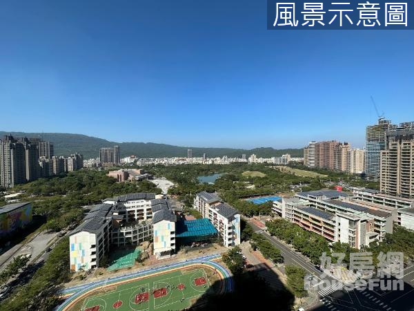 大庭台積電美術之星高樓層無敵山海湖景觀四個平車