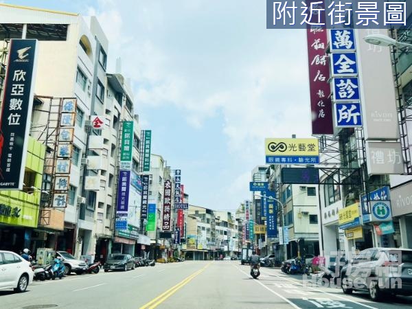 彰化中正路火車站精華地段買建地送鋼構店面