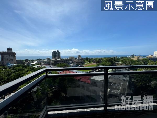 美崙。校園旁海景全新華廈