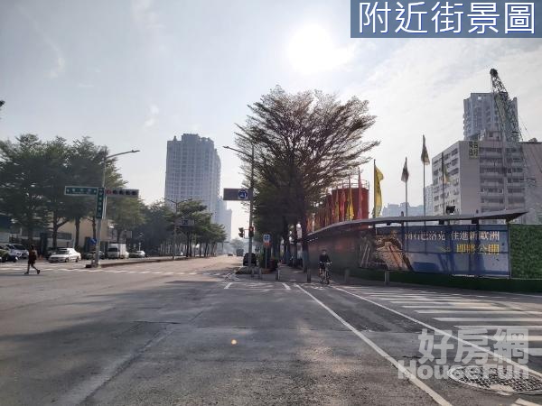 (預售屋)鉑愛悅正博愛路第一排角地三房平面車位C