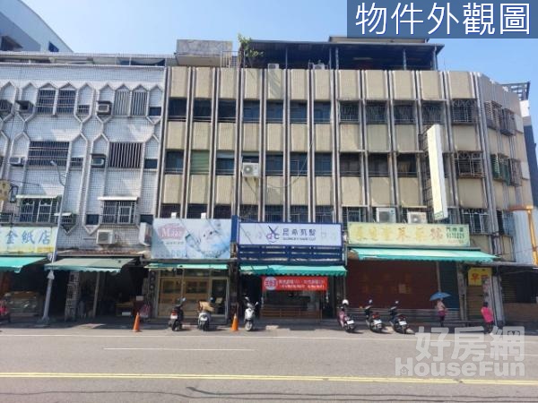 宜蘭新月百貨旁站前金賺店面+住家透天