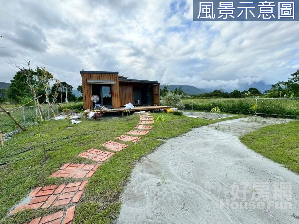 17F吉安休閒農地送貨櫃小屋