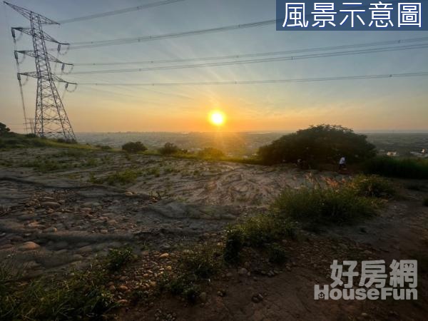 🤟鱉峰山公園看夕陽夜景休閒農地_近清水服務區