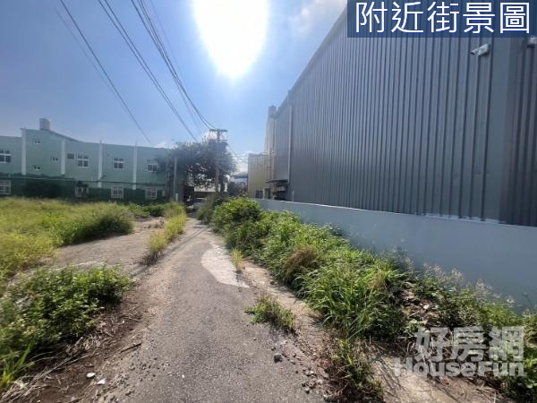 伸港定興村｜近彰新路｜朝南的方正美建地..