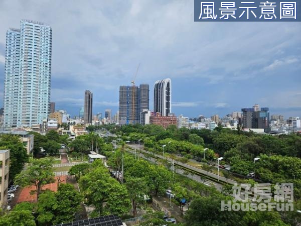 中央公園景觀大樓精緻裝潢超大三房