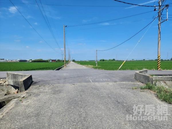 民雄田中央雙面臨路美農地🌳