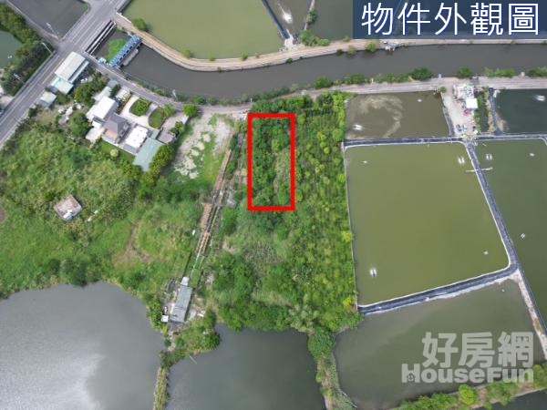 礁溪近交流道之河岸第一排配建農地