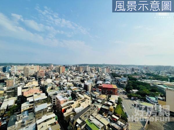 市中心景觀戶｜北大路3+1房平車｜西門、民富、竹光