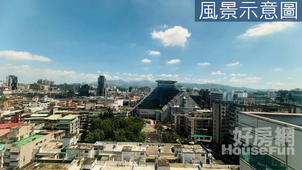 忠孝鋼骨高樓遠景