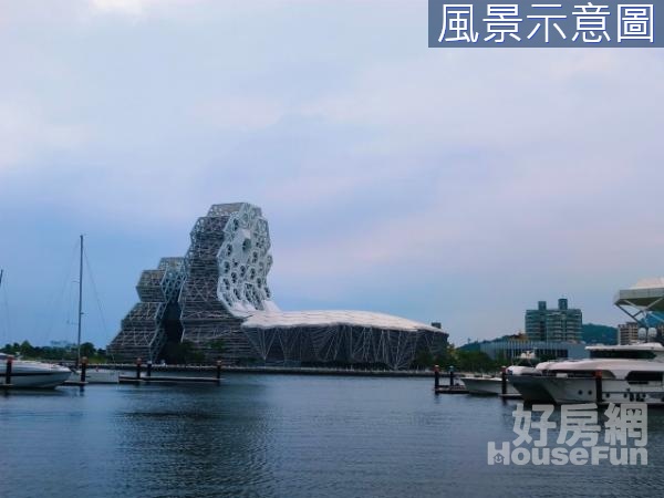 一起看夕陽煙火、夜景與海｜輕軌景觀雙套房