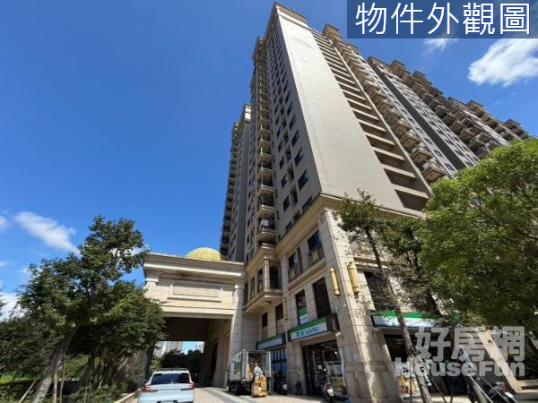 稀有A7〈麗寶快樂家〉黃金三角窗全家收租店面