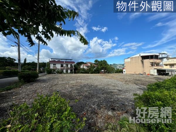 鹿野雙面臨路地形方正乙建-建1712