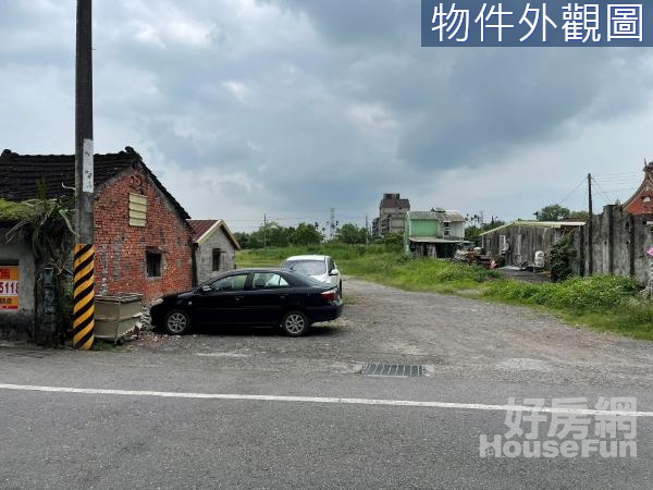 員山鄉內城國民中小學路邊前後雙面臨路農建地