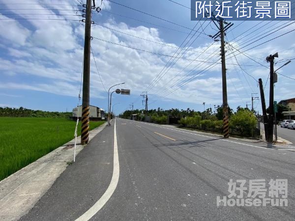 頂義段都市計畫內農地大面寬約20米臨路好進出