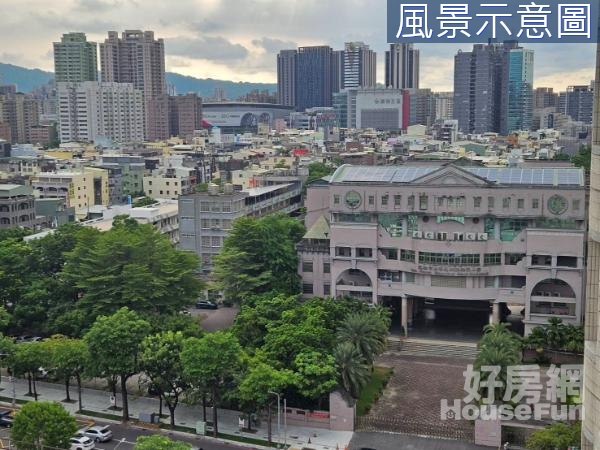 高鐵自由黃昏市場精緻三房平車~陽台進出