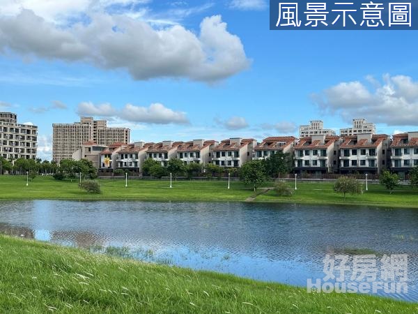 善化LM獨棟蕾夢湖蓮潭公園第一排獨院別墅