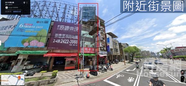  豐原中山路透店，12套房年收百萬，近車站廟東