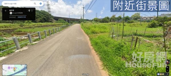 近中科龍井交流道寬路方正保護地