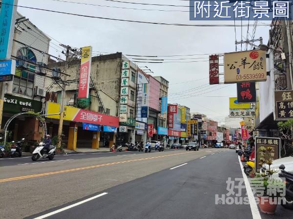 竹北車站 竹仁市場旁 住商用角間透天住店