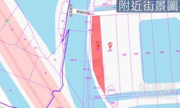 阿蓮高科交流道旁好投資雙面路面寬農地