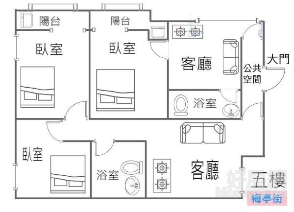 高投報5+6樓免整理收租公寓