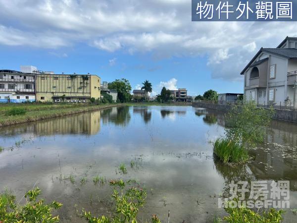 宜蘭市都計內北津段大面寬足坪美農地