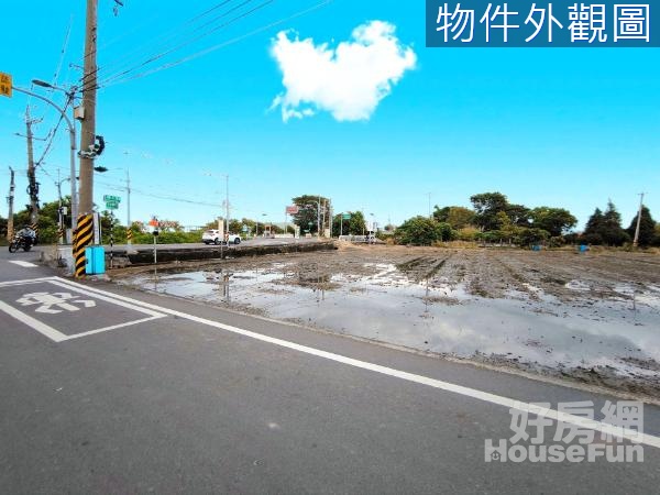 正12米番花路上三角窗農地｜雙面臨路