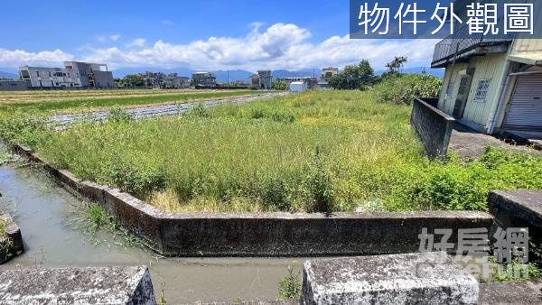 最便宜北成橋雙面路河岸第一排農地