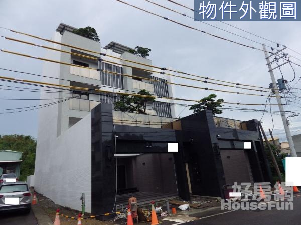 鳥松仁美｜綠能建築物全新大地坪全電梯雙車墅 I