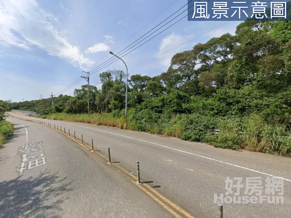 通霄通南段~三面臨路農牧用地2900坪