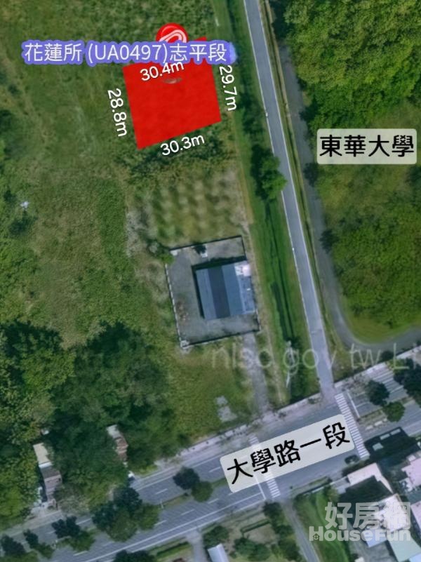 🔰東華大學旁市地重劃小筆農地 5F1256