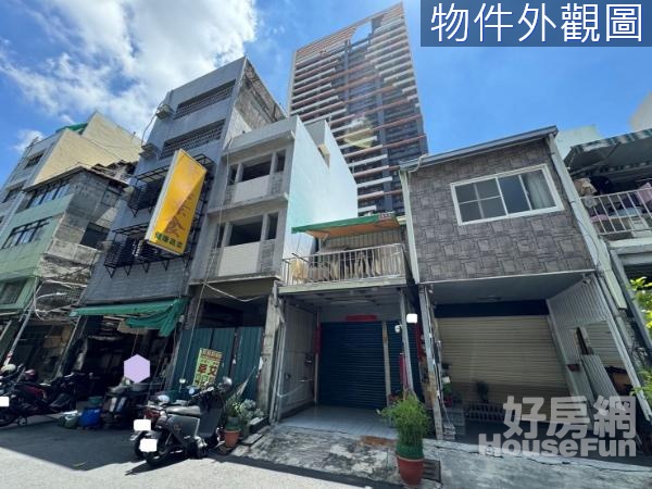 商二用地南台橫路10米正街上全新建築尚末完工