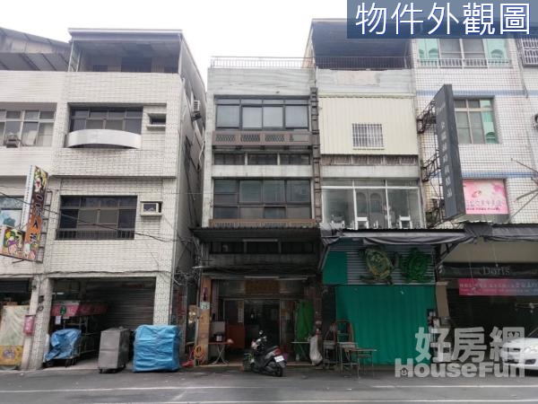 正六合夜市內大地坪邊間透天金店面